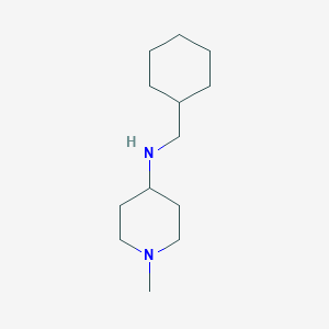 molecular formula C13H26N2 B2957166 N-(cyclohexylmethyl)-1-methylpiperidin-4-amine CAS No. 416864-13-6