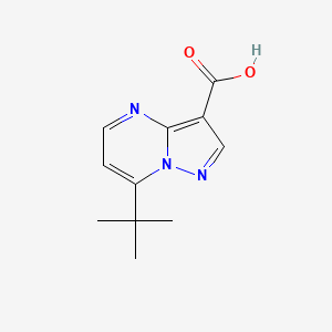 7-Tert-butylpyrazolo[1,5-a]pyrimidine-3-carboxylic acid