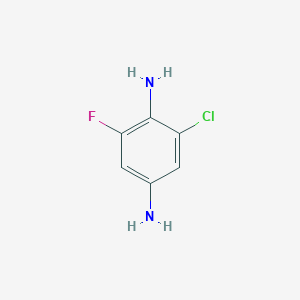 2-Chloro-6-fluorobenzene-1,4-diamine