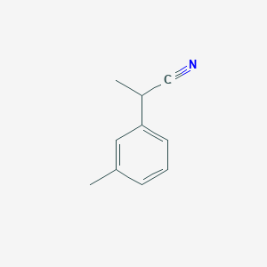 molecular formula C10H11N B2957230 2-M-Tolylpropanenitrile CAS No. 16213-85-7; 75920-44-4