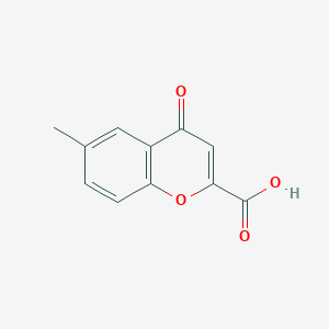 molecular formula C12H10O4 B2957295 6-Methylchromone-2-carboxylic acid CAS No. 5006-44-0