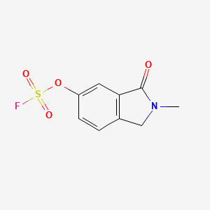 5-Fluorosulfonyloxy-2-methyl-3-oxo-1H-isoindole