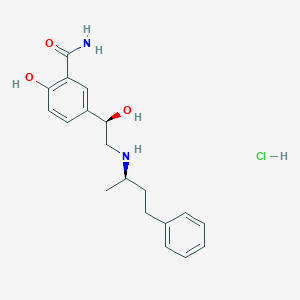 molecular formula C19H25ClN2O3 B029576 Dilevalol hydrochloride CAS No. 75659-08-4