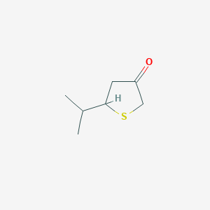 5-(Propan-2-yl)thiolan-3-one