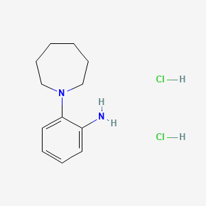 [2-(1-Azepanyl)phenyl]amine dihydrochloride