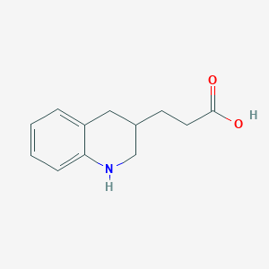 3-(1,2,3,4-Tetrahydroquinolin-3-YL)propanoic acid