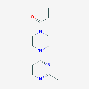 1-[4-(2-Methylpyrimidin-4-yl)piperazin-1-yl]prop-2-en-1-one