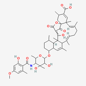 molecular formula C50H65NO13 B2958078 Tetromycin C5 
