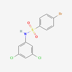 4-bromo-N-(3,5-dichlorophenyl)benzenesulfonamide