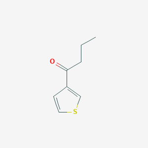 molecular formula C8H10OS B2958191 1-(Thiophen-3-yl)butan-1-one CAS No. 854468-08-9