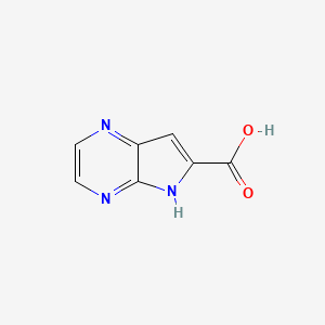 5H-pyrrolo[2,3-b]pyrazine-6-carboxylic acid