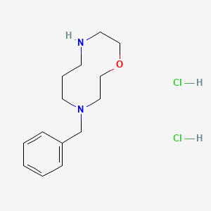 4-Benzyl-1,4,8-oxadiazecane dihydrochloride