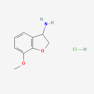 7-Methoxy-2,3-dihydro-benzofuran-3-ylamine hydrochloride