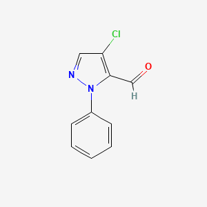 4-Chloro-2-phenylpyrazole-3-carbaldehyde