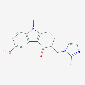 molecular formula C18H19N3O2 B029587 6-Hydroxy Ondansetron CAS No. 110708-17-3