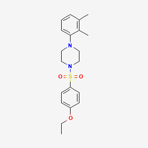 1-(2,3-Dimethylphenyl)-4-(4-ethoxybenzenesulfonyl)piperazine