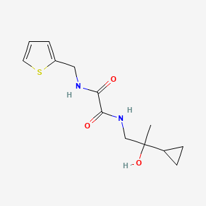 N1-(2-cyclopropyl-2-hydroxypropyl)-N2-(thiophen-2-ylmethyl)oxalamide