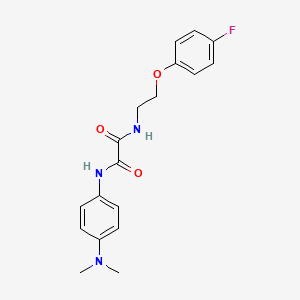 N1-(4-(dimethylamino)phenyl)-N2-(2-(4-fluorophenoxy)ethyl)oxalamide