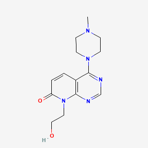 8-(2-hydroxyethyl)-4-(4-methylpiperazin-1-yl)pyrido[2,3-d]pyrimidin-7(8H)-one