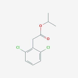 molecular formula C11H12Cl2O2 B2958910 Propan-2-yl 2-(2,6-dichlorophenyl)acetate CAS No. 1470584-30-5