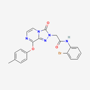 N-(2-bromophenyl)-2-(3-oxo-8-(p-tolyloxy)-[1,2,4]triazolo[4,3-a]pyrazin-2(3H)-yl)acetamide