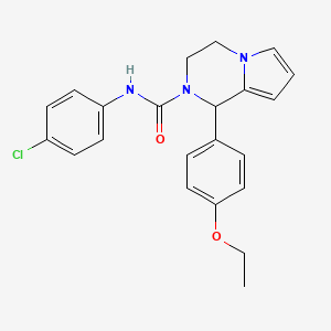 N-(4-chlorophenyl)-1-(4-ethoxyphenyl)-3,4-dihydropyrrolo[1,2-a]pyrazine-2(1H)-carboxamide