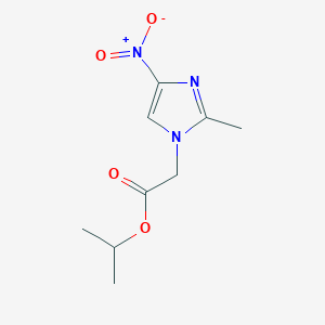 isopropyl 2-(2-methyl-4-nitro-1H-imidazol-1-yl)acetate