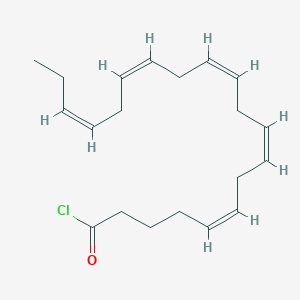 molecular formula C20H29ClO B2959401 (5Z,8Z,11Z,14Z,17Z)-5,8,11,14,17-二十碳五烯酰氯 CAS No. 98770-65-1
