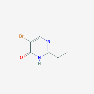 molecular formula C6H7BrN2O B2959473 5-Bromo-2-ethyl-3,4-dihydropyrimidin-4-one CAS No. 1528580-99-5