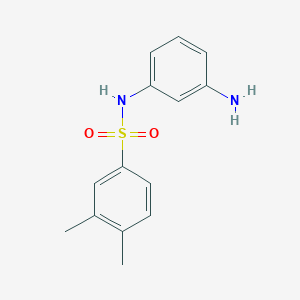 N-(3-aminophenyl)-3,4-dimethylbenzenesulfonamide