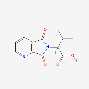 2-(5,7-dioxo-5,7-dihydro-6H-pyrrolo[3,4-b]pyridin-6-yl)-3-methylbutanoic acid
