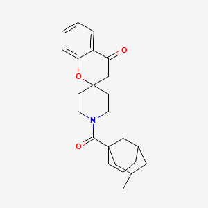 1'-(adamantane-1-carbonyl)spiro[3H-chromene-2,4'-piperidine]-4-one