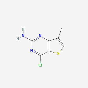 4-Chloro-7-methylthieno[3,2-D]pyrimidin-2-amine