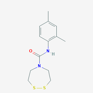 N-(2,4-dimethylphenyl)-1,2,5-dithiazepane-5-carboxamide