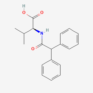 B2959708 N-(diphenylacetyl)-L-valine CAS No. 1212363-95-5