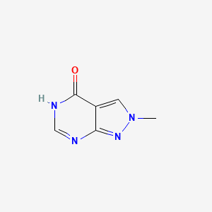 molecular formula C6H6N4O B2959829 2-Methyl-1H-pyrazolo[3,4-d]pyrimidin-4(2H)-one CAS No. 21230-41-1