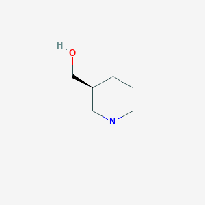 molecular formula C7H15NO B2959969 3-Piperidinemethanol, 1-methyl-, (3S)- CAS No. 205194-35-0