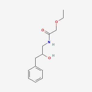 2-ethoxy-N-(2-hydroxy-3-phenylpropyl)acetamide