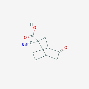 2-Cyano-5-oxobicyclo[2.2.2]octane-2-carboxylic acid