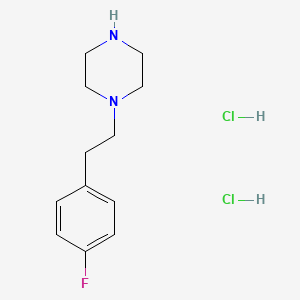 1-[2-(4-Fluorophenyl)ethyl]piperazine dihydrochloride