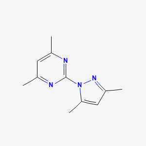 2-(3,5-Dimethylpyrazol-1-yl)-4,6-dimethylpyrimidine