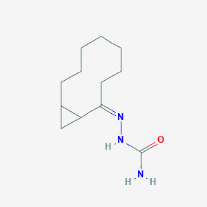 molecular formula C12H21N3O B296022 Bicyclo[8.1.0]undecan-2-one semicarbazone 