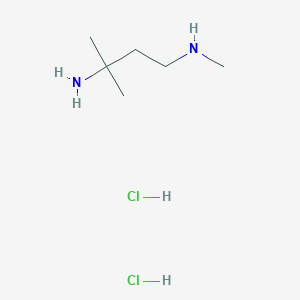 N1,3-Dimethylbutane-1,3-diamine dihydrochloride