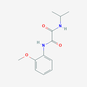 molecular formula C12H16N2O3 B2960355 N'-(2-methoxyphenyl)-N-(propan-2-yl)ethanediamide CAS No. 433253-47-5