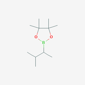 2-(1,2-Dimethylpropyl)-4,4,5,5-tetramethyl-1,3,2-dioxaborolane