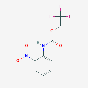 2,2,2-trifluoroethyl N-(2-nitrophenyl)carbamate