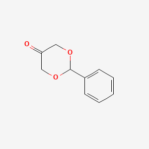 molecular formula C10H10O3 B2960626 2-Phenyl-1,3-dioxan-5-one CAS No. 52941-82-9