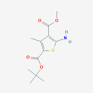 2-Tert-butyl 4-methyl 5-amino-3-methylthiophene-2,4-dicarboxylate