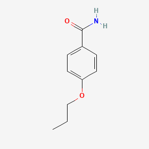 molecular formula C10H13NO2 B2960764 4-Propoxybenzamide CAS No. 350988-71-5