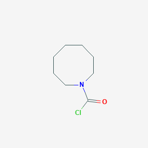 molecular formula C8H14ClNO B2960800 Azocane-1-carbonyl chloride CAS No. 1508537-55-0